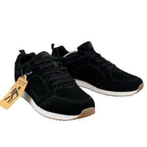 Zeroxposur Trek Sneaker Men's 11 Black Suede Athletic Comfort Shoe Zxf800080 NEW